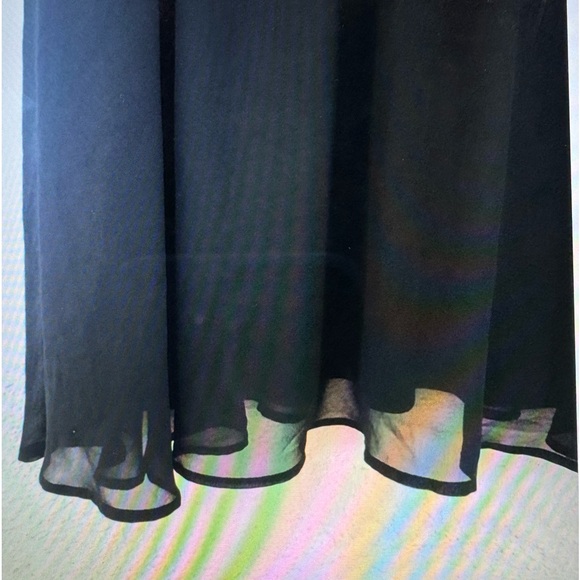 Torrid Two Tiered Black Cocktail, Party, Holiday, dress Plus Size 3 - Picture 6 of 11